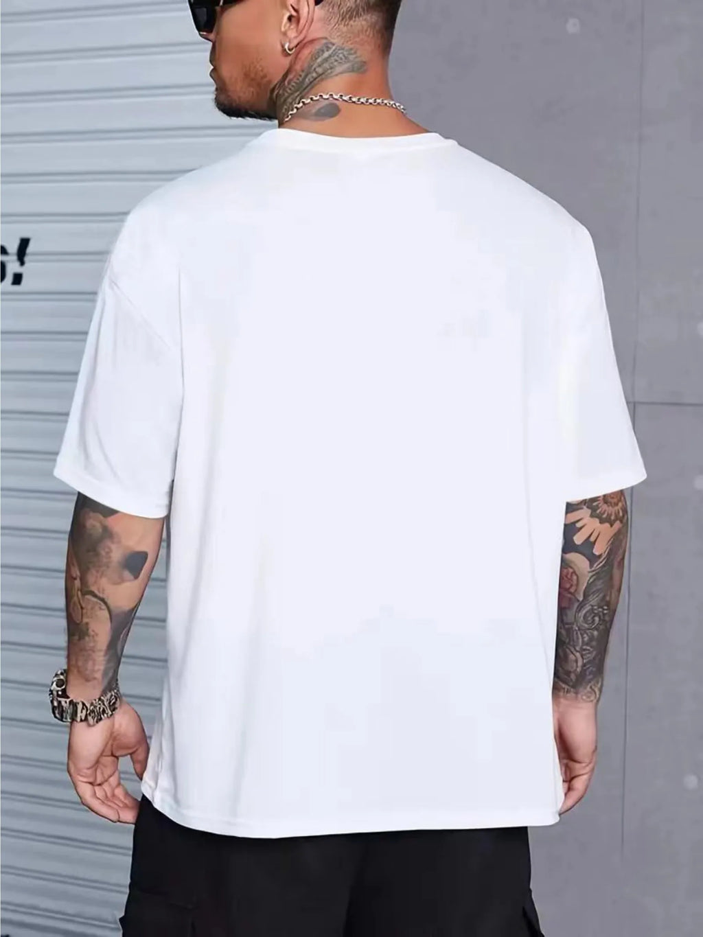 Inspirational Message Men s Jesus Paid It All Inspirational Print T-Shirt Bright Orange  Casual Vintage Style Loose Fit