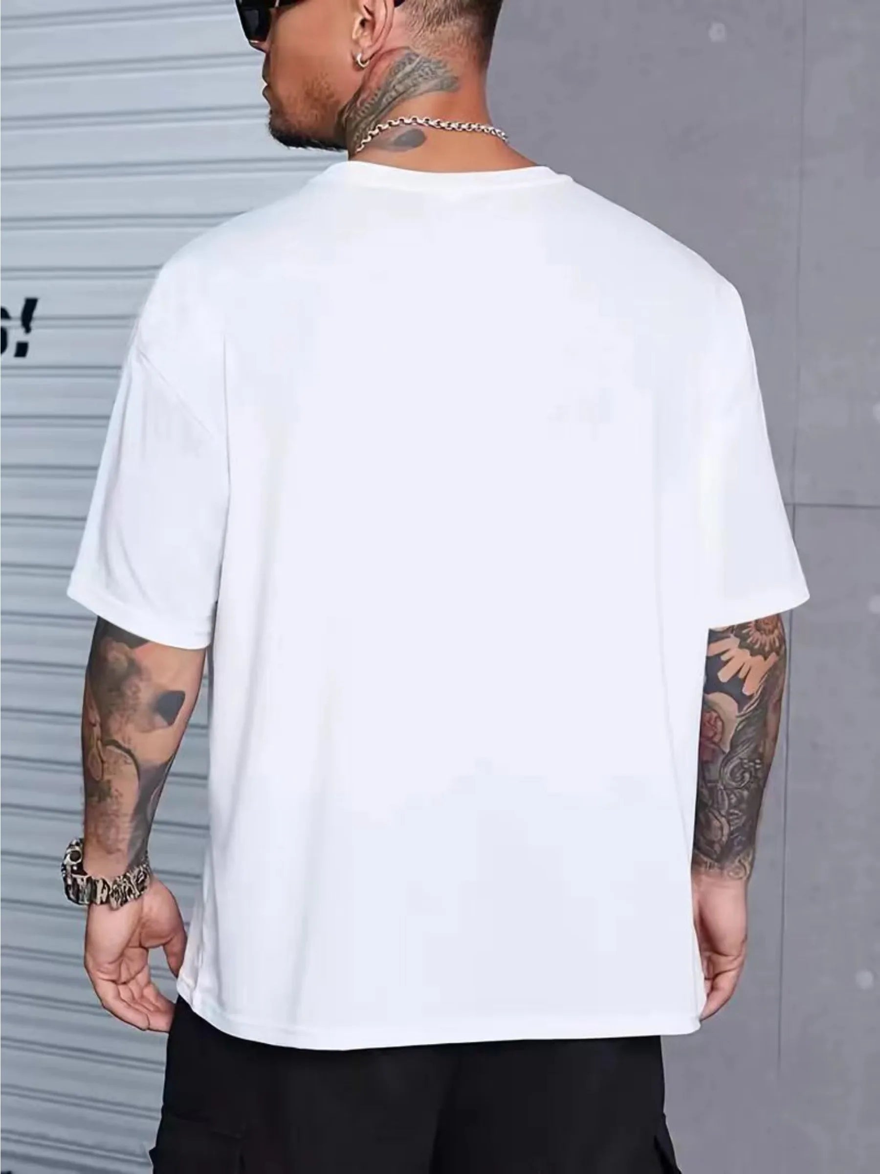 Inspirational Message Men s Jesus Paid It All Inspirational Print T-Shirt Bright Orange  Casual Vintage Style Loose Fit