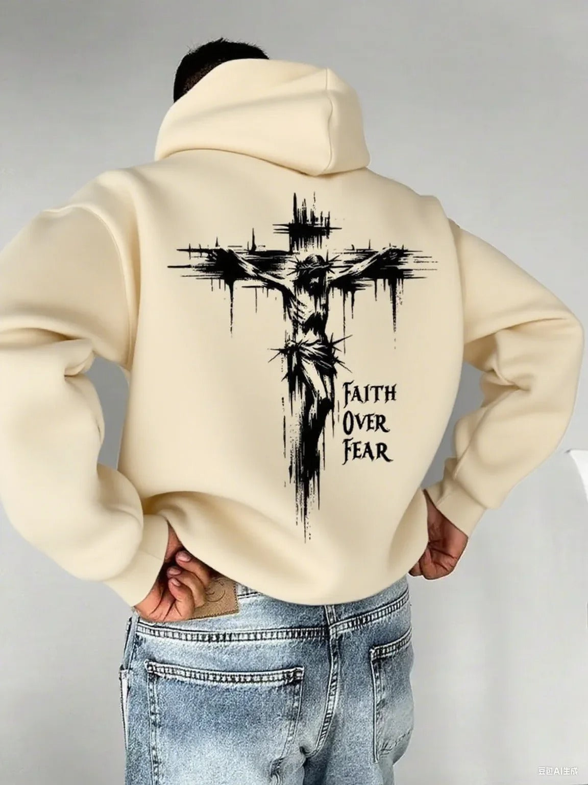 Faith over fear hoodie